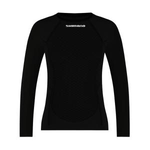 SHIMANO Triko spodn dmske VERTEX LONG BASE LAYER ierne /Vel:S/M