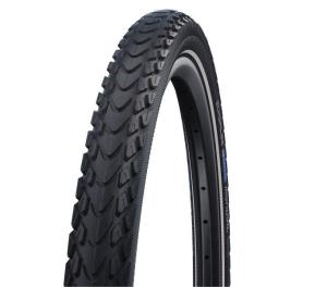 SCHWALBE Pl᚝ MARATHON MONDIAL (42-622) 28x1.60 Performance 67EPI RaceGuard 670g ierny r