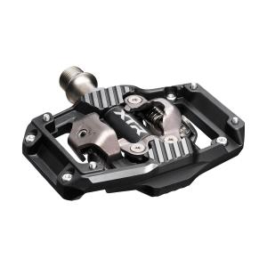 SHIMANO Ped�le MTB PD-M9220 SPD �ierne s klietkou+zar. CL-MT001