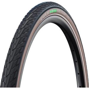 SCHWALBE Pl᚝ ROAD CRUISER 700x40C (42-622) 50TPI 705g hned bok reflex