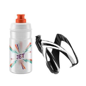 ELITE Fla�a s ko��kom set CEO oran�ov� logo, 350 ml
