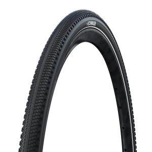 SCHWALBE Pl᚝ G-ONE COMP PLUS 700x45C (45-622) 50EPI 890g PunctureGuard Green reflex