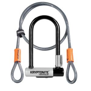 Zmok KRYPTONITE Kryptolok Mini-7 w/ Flex Cable & Flexframe Bracket