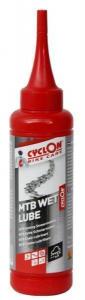 Mazac olej s PTFE do nronch podmienok Cyclon Bike Care MTB WET LUBE 125ml