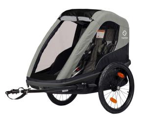 Multifunk�n� detsk� voz�k-dvojmiestny Hamax AVENIDA TWIN Suspension  -olivov�