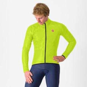 Castelli 24507 SQUALL SHELL 383 limetkov -XL
