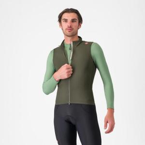 Castelli 24509 ESPRESSO VEST 309 tmav zelen -L
