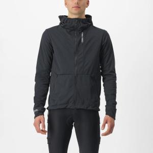 Castelli 23523 TRAIL HOODIE 085 svetl ierna -XL