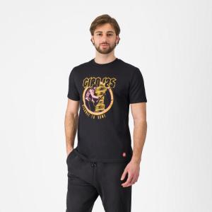Castelli 10816 T-SHIRT HIGHWAY TO ROME 010 ierna -M