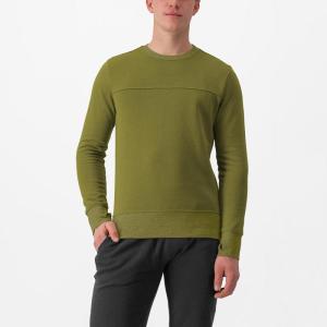 Castelli 23560 LOGO SWEATSHIRT 592 avokdo -M