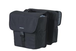 Priestrann dvojit kapsa na zadn nosi bicykla s kapacitou 32L Basil GO DOUBLE BAG