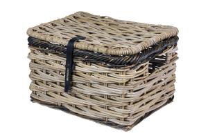 tlov ratanov predn kok na bicykel s vrchnkom Basil DIJON L basket cap