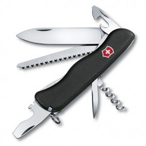 N vreckov Victorinox FORESTER s poistkou, ierny 0.8363.3