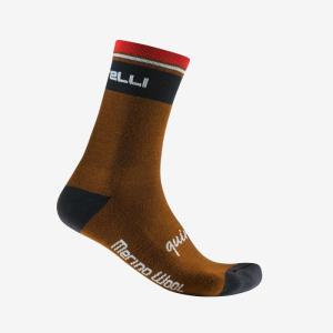 Castelli 22533 QUINDICI SOFT MERINO 245 mokka -SM