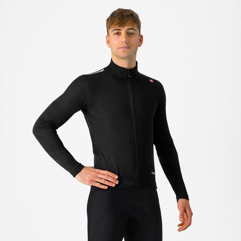 Castelli 24502 ESPRESSO AIR 085 svetlá čierna -3XL