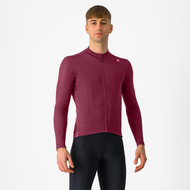 Castelli 24508 ESPRESSO THERMAL 625 tmavo bordová -3XL