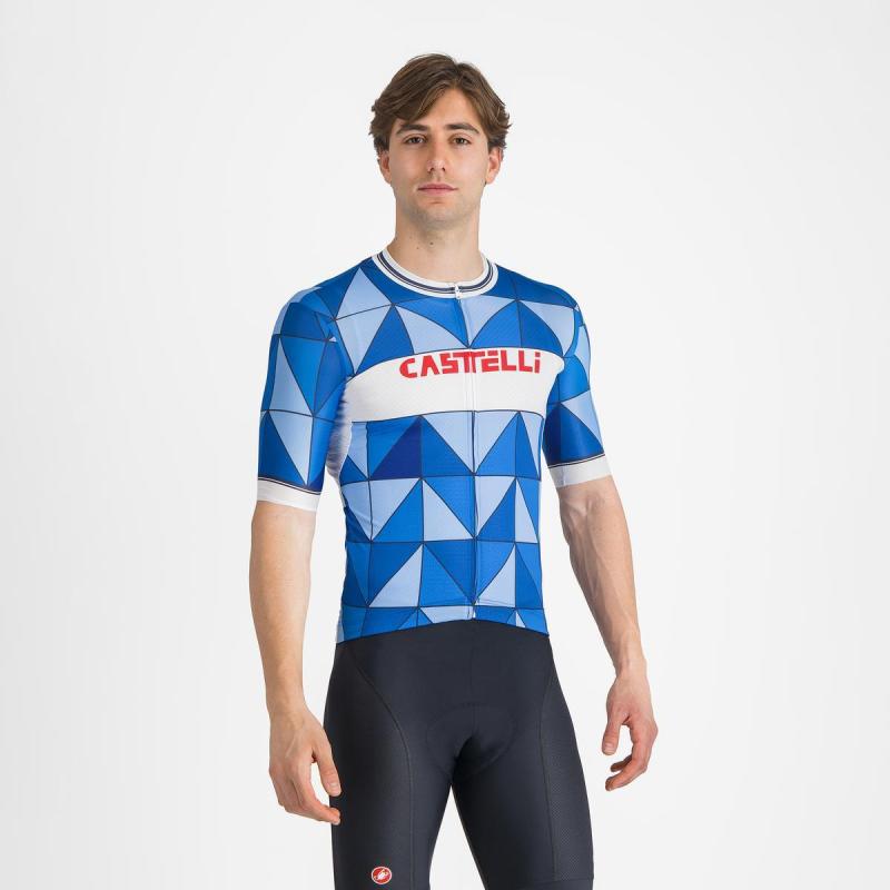 Castelli 25018 HERITAGE 458 azuro Italia -XXL