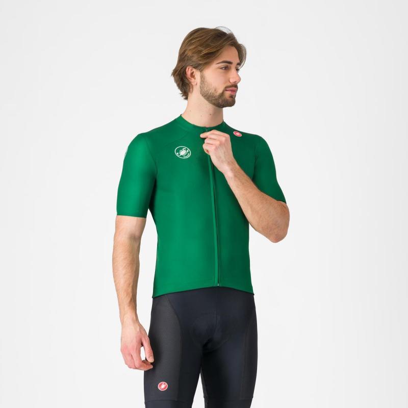 Castelli 10811 VINTAGE GIRO D'ITALIA 307 zelen -XXL