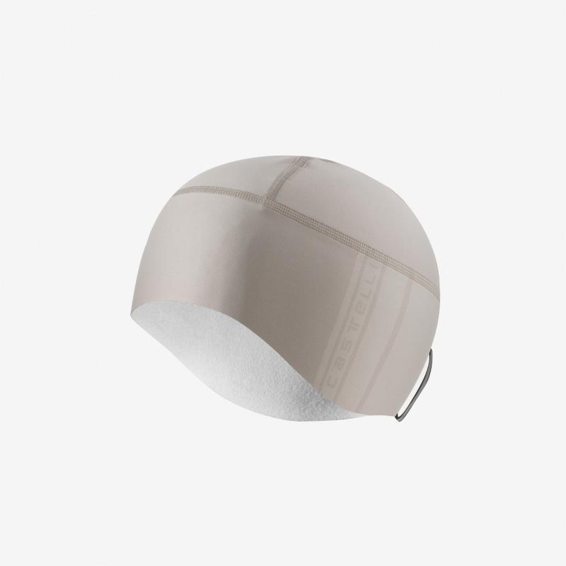 Zateplená čapica pod prilbu Castelli 24532 PRO THERMAL 2 053 strieborná mesačná -UNI